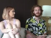 Real amateur couple couldnt wait to make a porno 5/16
