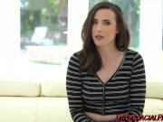 Luscious brunette Casey Calvert interviewed before BBC anal 3/16