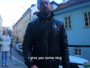 HUNT4K. Blind date turns into cuckold session with busty blonde 2/16