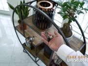 Horny man fucks maid's sister, maid and wife to correct a mistake 2/16