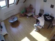 HUNT4K. Amazing blonde dollface gives mouth, pussy, and asshole 9/16