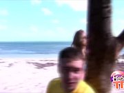 Beach Tease With Busty Blonde Ivana Branchi 4/16