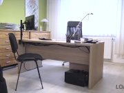 LOAN4K. Unemployed brunette babe has no choice so why undresses 7/16