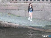 Dirty Flix - Molly Brown - Cum on nerdy chick's glasses 1/16