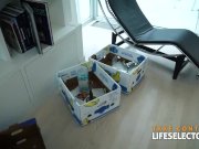 Moving into a new neighborhood helps you to meet sluttiest neighbors 1/16