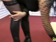 OldNanny Horny Lacey Starr visiting a sex shop with his girlfriend 4/16