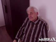 MARISKAX Cougar fucks a big dick in front of her husband 4/16