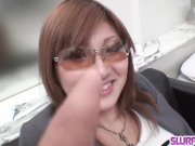 Young Mariko spreads wide for a strong dick - More at Slurpjp com 5/16