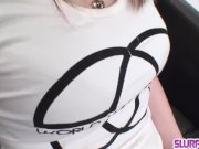 Young Mariko spreads wide for a strong dick - More at Slurpjp com 7/16