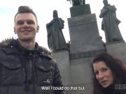 HUNT4K. Cuckold watches how his GF squirts thanks to rich fucker 4/16