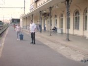 HUNT4K. Hunter meets girl on station and lures to his house for sex 1/16