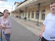 HUNT4K. Hunter meets girl on station and lures to his house for sex 5/16