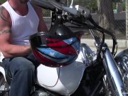 Precious petite teen wanted to ride my hog 1/16