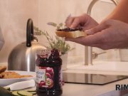 RIM4K. Breakfast and sex is the best way for the girl to start the day 4/16