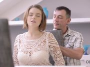 OLD4K. Old male and young colleen have dirty fun in expensive house 3/16