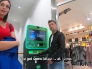 HUNT4K. After short conversation, brunette agrees to have dirty sex 1/16