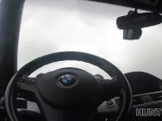 HUNT4K. After short conversation, brunette agrees to have dirty sex 3/16