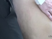 LOAN4K. Seductive masseuse pleases loan agent right in his office 10/16