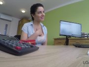 LOAN4K. Seductive masseuse pleases loan agent right in his office 6/16