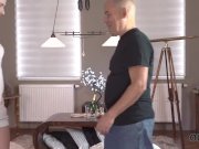 OLD4K. Mature guy pays for vacation to get access to teen vagina 3/16