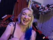 Quarantine fun with tattooed cutie Leya Falcon 10/16