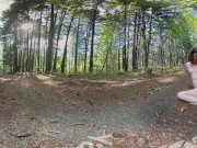 Superb Yanks VR Turquoise Masturbating Outdoors 10/16