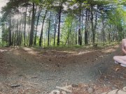 Superb Yanks VR Turquoise Masturbating Outdoors 12/16