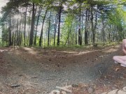 Superb Yanks VR Turquoise Masturbating Outdoors 14/16