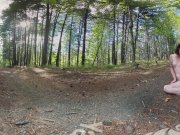 Superb Yanks VR Turquoise Masturbating Outdoors 4/16