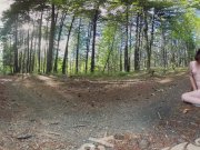 Superb Yanks VR Turquoise Masturbating Outdoors 6/16