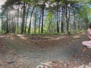 Superb Yanks VR Turquoise Masturbating Outdoors 9/16