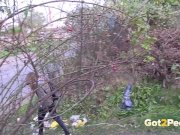 Pretty Girl Pees in Nature 15/16