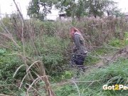 Pretty Girl Pees in Nature 4/16