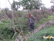 Pretty Girl Pees in Nature 5/16