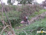 Pretty Girl Pees in Nature 7/16