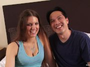 Real amateur couple showing off in their first video 3/16