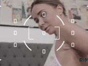 RIM4K. Sweet doll satisfies photographer with blowjob and rimming 5/16