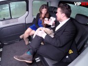VIPSEXVAULT - Czech Teen Bella Scaris Drilled Hard By Cab Driver 3/16