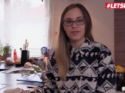 LETSDOEIT - Russian Brunette Teen Selvaggia Sensual Solo Masturbation 4/16