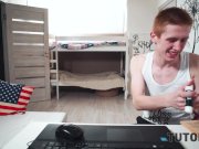 TUTOR4K. Older redhead isnt private teacher for man but just a slut 5/16