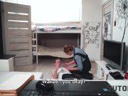 TUTOR4K. Older redhead isnt private teacher for man but just a slut 8/16