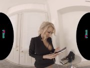 VRHUSH Busty MILF Katie Morgan is ready to relieve some stress 3/16