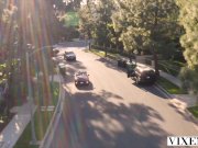 VIXEN Petite blonde besties seduce a married man 1/16