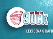 Lexi Dona and Dafne Share One Hard Cock 1/16