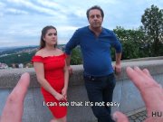 HUNT4K. Bad girl earns a lot of cash with her sexy body in front of her 4/16