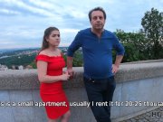 HUNT4K. Bad girl earns a lot of cash with her sexy body in front of her 5/16