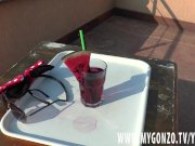 Kinky petite redhead teen girl gets fucked on a nice summer day 16/16