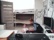 TUTOR4K. Educator is penetrated by blatant guy who invited MILF for fucking 9/16