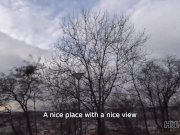 HUNT4K. Teen ginger tells the price of her pussy and stranger agrees 2/16