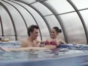 OLD4K. Old guy gets lucky to make love to gorgeous young lady 3/16